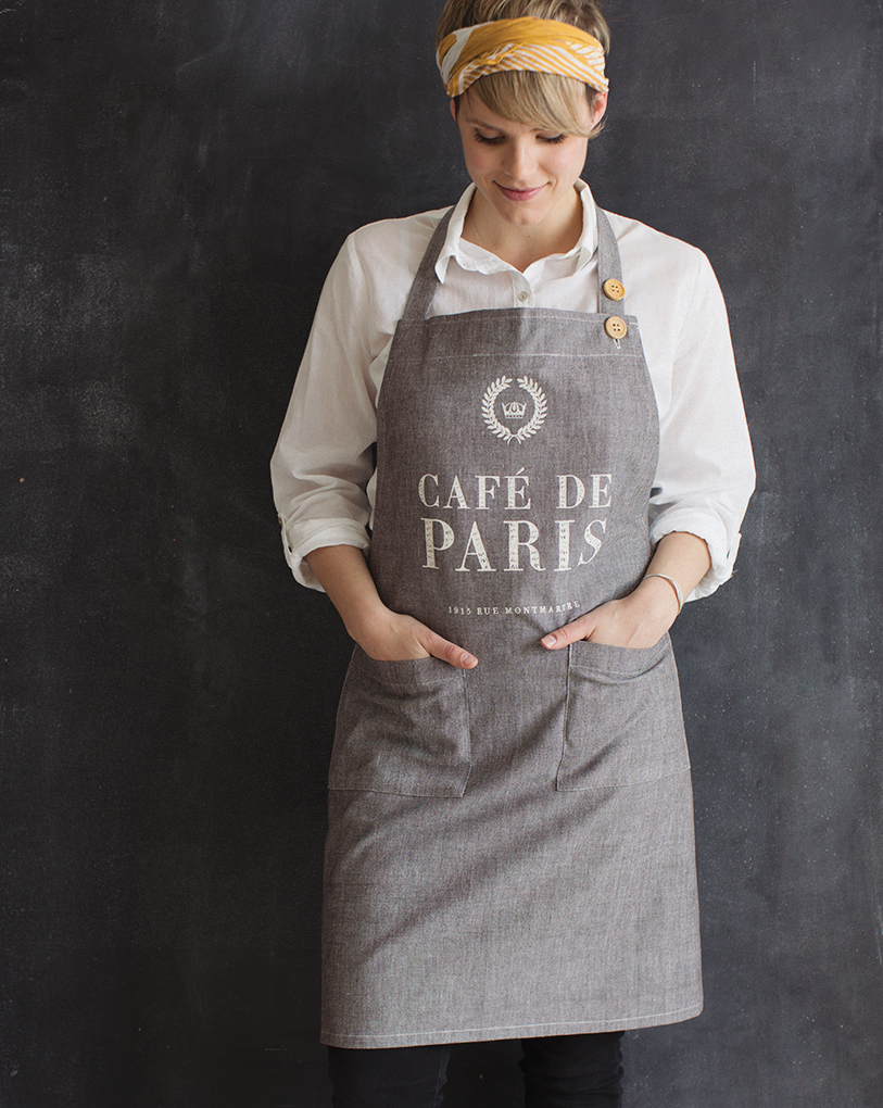 cafe de paris apron