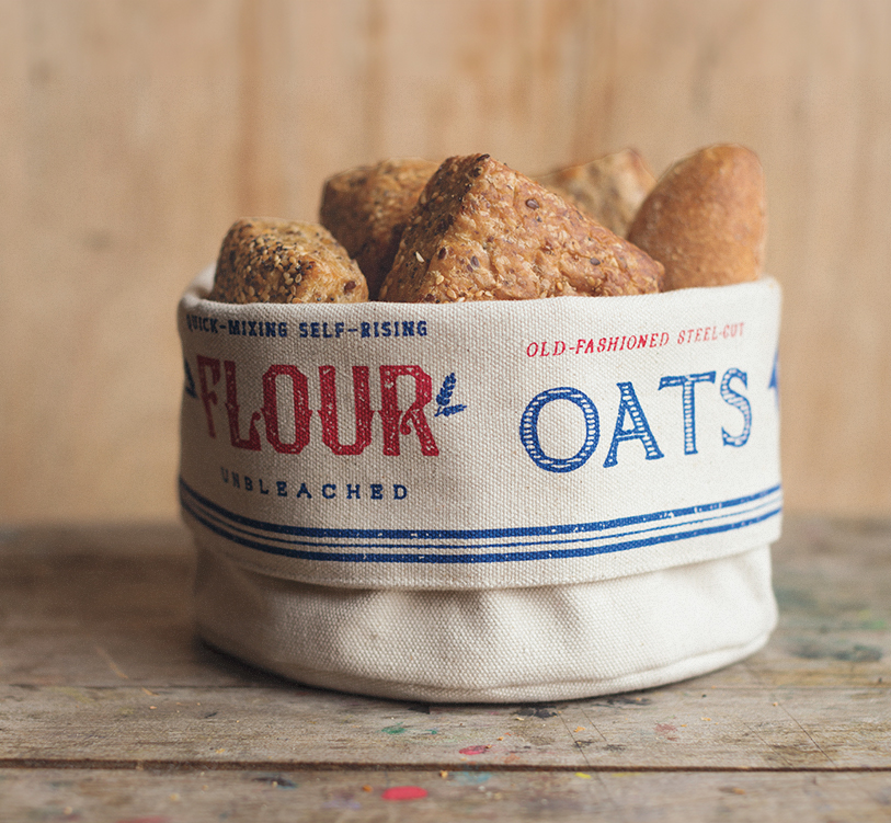 dry goods bread basket