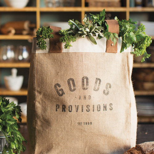 goods and provisions market tote